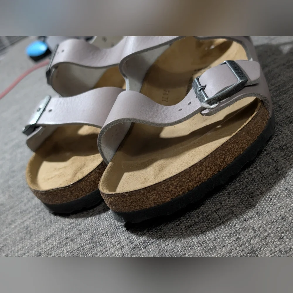 Birkenstock Men's Milano Sandal, Vintage Stone Coin